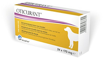 24x170mg Oticurant Ohrenpflege für Hunde, Pulver 24x170 mg