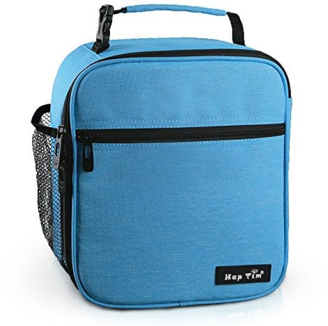 Hap Tim Insulated Lunch Bag for Adults & Kids, 6.5L Cool Boys Lunch Box Bag for Men Women, Tough & Spacious Cooler Bag Bento Lunch Boxes for Adults & Boys (Blue UK-18654-BL)
