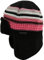 maximo Mädchen Winter-Mütze Parkamütze schwarz-pink, Gr. 53 (53)