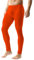 YUFEIDA Herren Lange Unterhosen mit Weichbund transparent Hose Unterwäsche Strumpfhose Leggings (L, Dickere Orange)