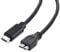 USB C to Micro USB Cable - Compatible with Western Digital, WD, Seagate, Lacie, Samsung, Sandisk, Toshiba, Transcend External Portable Hard Drive, Mobile, Camera - Type C 3.1 to Micro B 3.0 (1M)