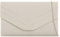 fi9 Women's Stylish Suede Envelop Style Bridal Wedding Evening Clutch Party Purse Hand Bag (Ivory)