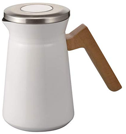 HARIO Simply Thermo-Topf aus Edelstahl, 600 ml