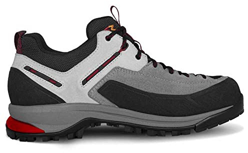 GARMONT Unisex - Erwachsene Outdoor Schuhe, Damen,Herren Sport- & Outdoorschuhe,Wechselfußbett,Trainingsschuhe,Fitnessschuhe,Grey/Red,44 EU / 9.5 UK