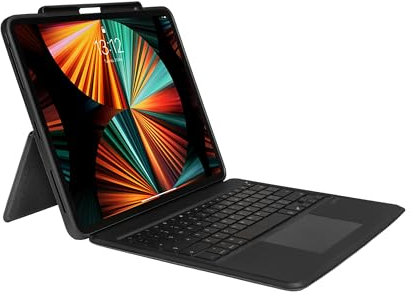 Gecko Covers Hülle iPad Pro 12.9 2021/2020 - Keyboard Cover 2.0 - QWERTZ