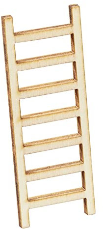 Miniatur Leiter Borre, 6 x 2 x 0,2 cm, 2 Stück