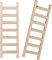 Miniatur Leiter Borre, 6 x 2 x 0,2 cm, 2 Stück