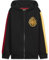 Harry Potter Felpa Cappuccio Bambina, Morbido Hogwarts Zip Felpe con Cappuccio (Nero, 9-10 Anni)