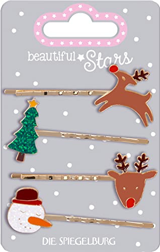 Die Spiegelburg - Bobby Pins Xmas - beautiful Stars, 18307