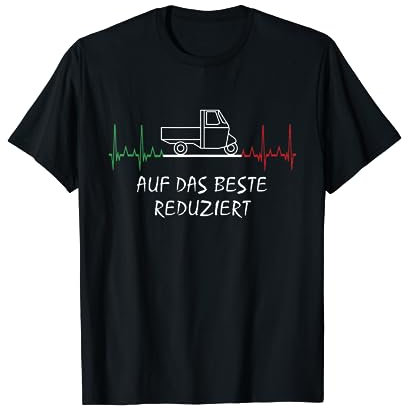 APE 50 Auf Das Beste Reduziert I Dreirad APE 50 Herzschlag T-Shirt