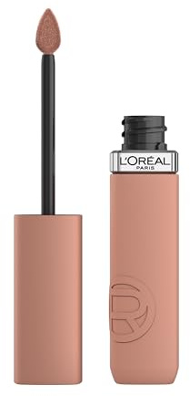 L'Oréal Paris, Infallible Le Matte Resistance, Matte Liquid Lips, Long Lasting 16 Hours, Intense Colour with Hyaluronic Acid, Breakfast Tone 105, 5 ml