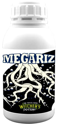 MEGARIZ - Witcher's Potion Cannaboom - Enraizante (500 ml) - Enraizante para Plantas – Estimulador de Raíces | Ideal para Esquejes, Trasplantes y Cultivo en Tierra o Hidroponía