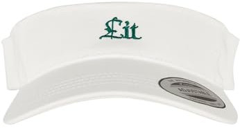 Mister Tee Unisex LIT Visor one size white