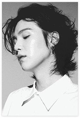 K-popBTS SUGA Poster auf Leinwand, Schlafzimmer, Dekoration, Sport, Landschaft, Büro, Raumdekoration, Geschenk, 40 x 60 cm
