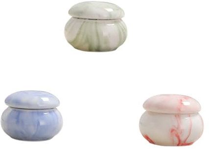 FRCOLOR 15ml Mini Sealed Pot Lipstick Jar Cream Jar Cosmetics Storage Small Rouge