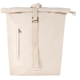 HOLZRICHTER Berlin Rucksack No 7-3 (M) off-white - stilvoller Freizeitrucksack & Tagesrucksack handgefertigt aus 100% Bio-Baumwolle