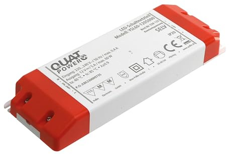 QUATPOWER LED-Schaltnetzteil YSL60-1205000, 12 V-, 60 W