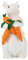 Aurasky Osterhasen Figuren, 15 cm Hase Figuren, Harz Osterhase, Kaninchen hält Karotte Osterfigur, Hasen Deko Figur, Bunny Figuren Ornament für Ostern Tisch Garten ​Frühling Deko