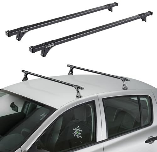 Firrak Fahrzeugspezifischer Stahl Dachträger für Nissan X-Trail 1 I T30 2001-2006