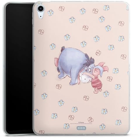 Coque en Silicone Compatible avec Apple Apple iPad Air 5. (2022) Coque Coque pour Tablette Disney Winnie l'ourson Porcinet Âne