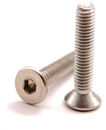 Schrauben M3 x 16 mm, Senkkopf BTR aus Edelstahl A2 | Ø 3 x 16 mm – M3 x 16 mm | FHC Innensechskantschrauben (Inbusschlüssel) ISO 10642 / DIN 7991 | Schrauben Edelstahl A2 (V2A/304): 50 Stück Premium