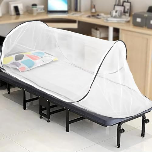 Mosquitera Plegable Cama, Mosquiteras para Cama, Mosquitera Viaje, Mosquiteras Cama, Mosquitera Pop Up, Mosquitera Cama 90x200, Mosquitera Portatil, Mosquiteras para Camas, Mosquitera para Cama (A)