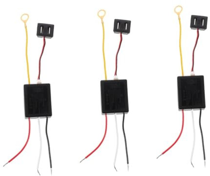 Yardenfun 3pezzi Adattatore Usb Per Scrivania Con Interruttore Touch Caricatore Per Design e Portatile Accessorio Per Illuminazione