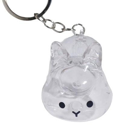 Oshhni Porte-clés Lapin, collecteur de Poils d'animaux, Portable, Unique, Polyvalent, Cadeau Souvenir pour Les Amoureux des Lapins, Style D