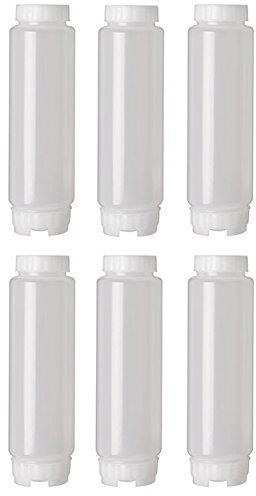 FIFO 6 Pack 16 oz. Squeeze Bottles