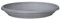 Scheurich 58946 Untersetzer aus Kunststoff,Granite Grey,24 cm Durchmesser,3,5 cm hoch