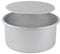PME LBR043 Moule à gâteau rond profond en aluminium anodisé avec base amovible Argenté 102 mm