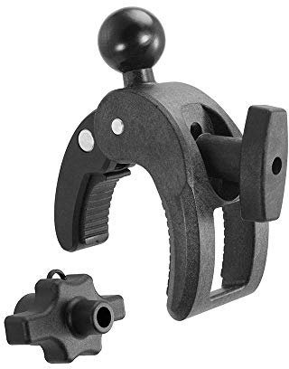 ARKON Mounts Robust Clamp Mount with Security Knob with 25mm (1) Ball | Durable Reinforced Composite | Clamps to Desks, Tables, Handlebars, and More | For 25mm Pattern Mounts, Arms & Holders | CPM01B
