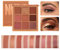 Lucoss 9 Couleurs Palette Fard À Paupière Maquillage Yeux - Shimmer Matte Ultra Pigmenté Ombre A Paupière Pallette Waterproof Durable Fumé