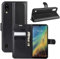 HualuBro Funda para ZTE Blade A5 2020, Funda Libro de Cuero PU Premium con Tapa y Cartera Flip Cover Magnético Carcasa para ZTE Blade A5 2020 Case (Negro)