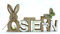 DARO DEKO Holz Schriftzug Ostern 26cm x 14cm 1 Stück