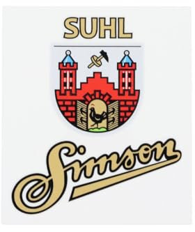 Tankemblem, Aufkleber für Simson Suhl SR1, SR2, SR 2E, AWO 425