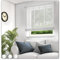 Neutex for you! Vienna Raffrollo mit Stangendurchzug, Vorhang, Gardine, Halbtransparent, 140 x 60 cm (H/B), 486159, Made in Europe, Oeko-Tex Standard 100, wollweiß-Natur