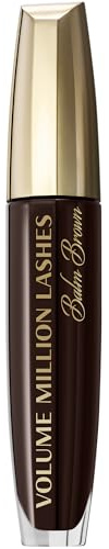 L'Oréal Paris Wimperntusche mit Lotion Volume Million Lashes Balm, Brown