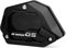 Modeer Für BMW R1250GS Rallye HP 2018-2023 (nur für Sportfahrwerke) Motorrad CNC-Stütze Verlängerungsplatte Ständer Seitenständer Pad r 1250 gs hp Zubehör (Schwarz)