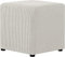Stretch Hockerbezug Quadratisch/Rund 40x40/45x45CM Gray Ottomane Schonbezug Jacquard Bezug Ottomane Luxuriöser Abdeckung Überzug Hocker Protector Waschbar Hockerabdeckung (Color : A1, Size : 40x40cm