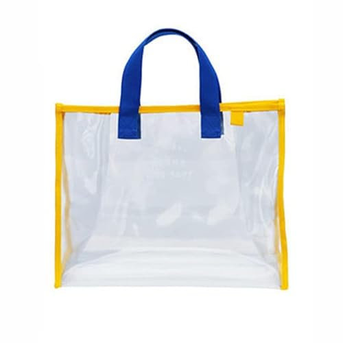 Mrchen Durchsichtige Tasche, Transparente Tasche, Strandtasche Wasserdicht, Strandtasche Wasserdicht PVC-Waschbeutel Tragetasche Perfekt zum Urlaubsschwimmen für Kosmetik, Bademode Etc