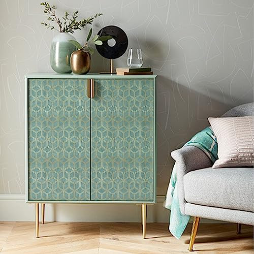 Self Adhesive Wallpaper Duck Egg Blue Peel and Stick Wallpaper Non Woven Bathroom Wallpaper Bedroom Sticky Back Plastic Kitchen Brick Wallpaper Art Deco Wallpaper 40x250cm