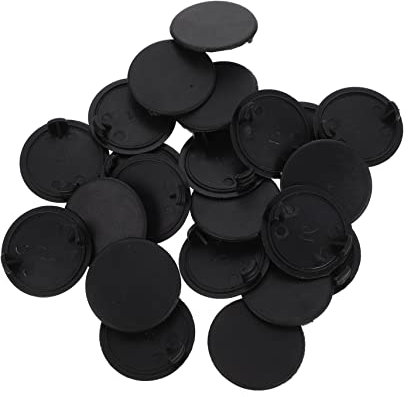 WHAMVOX 20 STK Lochabdeckung Bodenstopper Aus Kunststoff Sparschwein Bodenstopfen Sparschwein Stopper Puppenhüllen Aus Gips Sparschwein Kunststoffstopfen Münzglas Runden Stecker Plastik