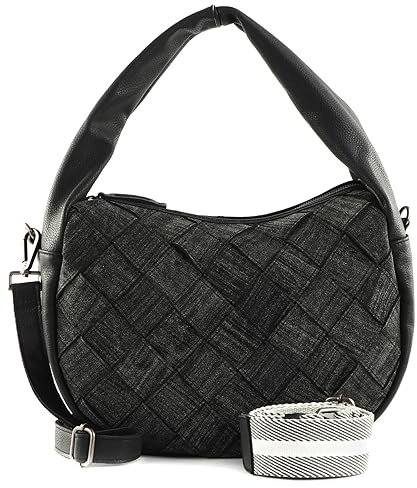 FREDsBRUDER Sewab Woven Hobo Bag Black