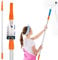 KOTARBAU® Teleskopstiel Aluminium 100-200 cm | Teleskopstange mit Aufnahme für Malerwalzen | Maler Teleskopstange | Malerstange Teleskopstange Maler