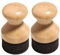 Schneidebrett Öl Wachs Applikator 2pcs Lebensmittelqualität Mineralöl & Wachs Applikator Schneidebafel Öl Applikator Schwamm für Holzspatel, Bambus -Utensilien Schneidebretter