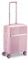 RONCATO AIRGLAM trolley cabina - 4 ruote, espandibile, altezza 55 cm, con sistema di chiusura TSA, Rosa Cipria