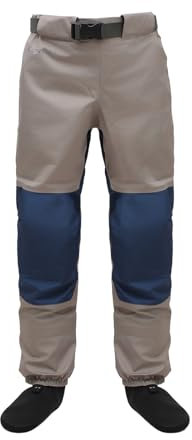 Raprance Traspirante Stockingfoot Vita Alta Pesca Wading Pants Waders