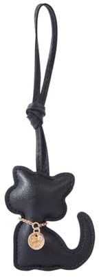 Katzen-Ledertaschen-Charm-Anhänger für Handtaschen, Rucksäcke, Tragetaschen, modisches Taschenzubehör, niedliche Schlüsselanhänger, PU-Auto-Anhänger