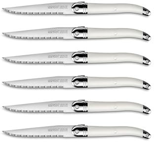 Coffret de 6 couteaux - Laguiole Héritage - Made In France (Blanc)